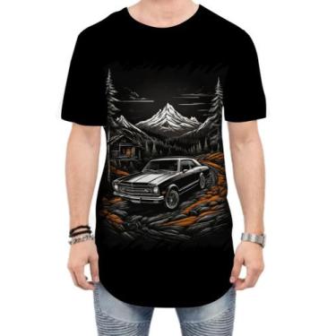 Imagem de Camiseta Longline Viagem na Floresta Retrô 4 - Kasubeck Store®, G