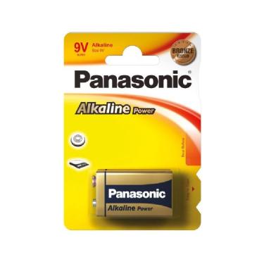 Imagem de Bateria 9V Alcalina Panasonic - 6LF22XAB/1B