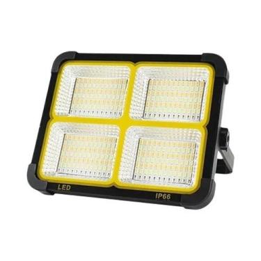 Imagem de Lanterna Solar LED Recarregável USB De 1000W, Lâmpada Portátil Para Ca