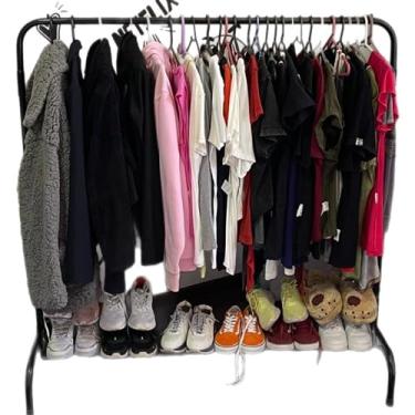 Imagem de Arara de Roupas Articulada com Sapateira Reforçada 135cm Altura 125cm Comprimento !!