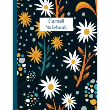 Imagem de Caderno Cornell Notes: Caderno Cornell para anotações na faculdade | Bloco de notas da Cornell | Estudantes universitários e universitários