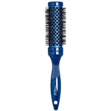 Imagem de Escova Blue Cerdas Antibacterianas Cerâmica Pro 33mm Vertix, Escova Bl