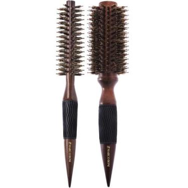 Imagem de Combo 2UN escova profissional madeira 38MM 53MM marco boni - Genérico