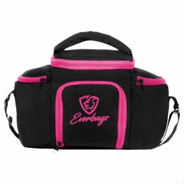 Imagem de Bolsa Térmica Portátil Lancheira Dieta Fitness Academia Treino Frasqueira Alimentar Marmita Garrafa