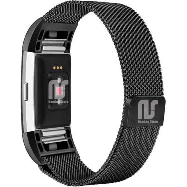 Imagem de Pulseiras NSmart em aço inoxidável Compatível com Fitbit Fit Bit Charg