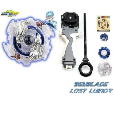 Imagem de Beyblade Burst Metals Com Lançador Lost Luinor Lui  - TORNADO GYRO 
