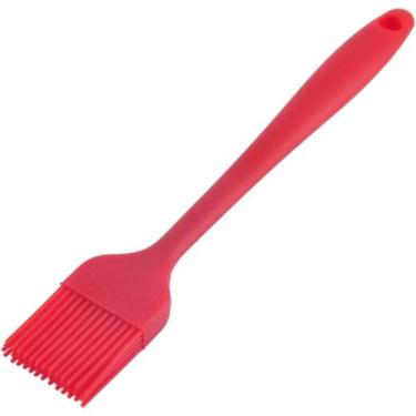 Imagem de Pincel de Silicone 26X4cm Vermelho 2201I Mak Inox