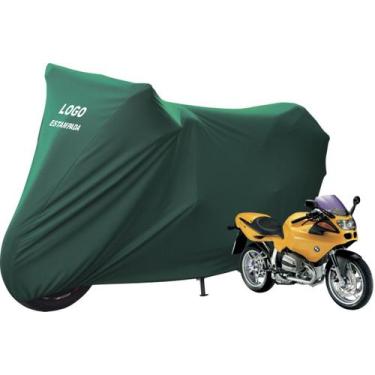 Imagem de Capa De Tecido Helanca Lycra Para Moto BMW R 1100 S - Mz, Verde