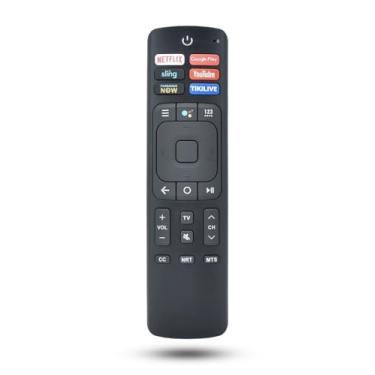 Imagem de ERF3A69 Controle remoto de substituição para Smart TV Android Sharp Hisense ERF3N69H ERF3F69V ERF3I69V ERF3B69 ERF3R69H ERF3I69H 55H9100E 655H9100E 65H9808 LC-55N60000E LC-65 N8003U W9HBRCB0006 (sem