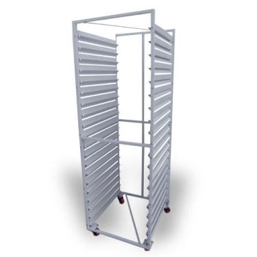 Imagem de Armário De Crescimento Pão Esqueleto Para 20 Assadeiras Pintura Epóxi 