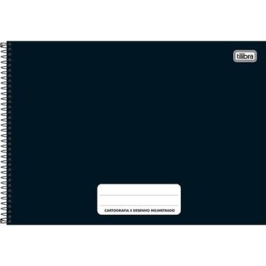Imagem de Caderno de Cartografia e Desenho Milimetrado Espiral Capa Dura Pepper 