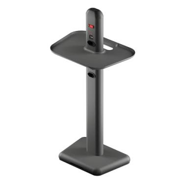 Imagem de EasyPlug Tray - Totem elétrico com 4 tomadas, USB e USB-C + bandeja de apoio - Titanium, OCTOO