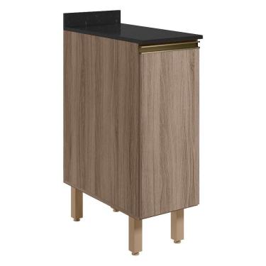 Imagem de Balcao Com Tampo 1 Porta 30 Cm Mdf 12217 Carvalho Toq Carvalho Toq Nicioli