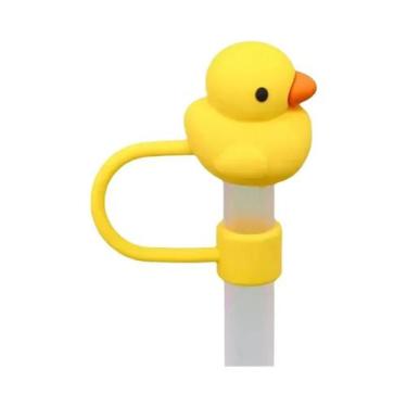 Imagem de Tampa De Palha De Silicone Reutilizável Para Stanley Cup 30 40oz Copo 