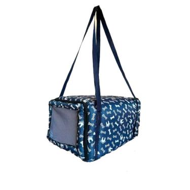 Imagem de Bolsa telada transparente impermeável para transporte de Pet cão gato em Viagens de Avião Aeroporto Pet Impermeável Avião Gol Latam Azul Passeio Cachorro Gato