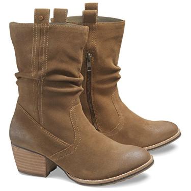 Imagem de Cat Footwear Bota unissex de cano médio incenso com zíper interno na panturrilha, Marrom, 10