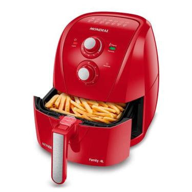 Imagem de Fritadeira Elétrica Mondial AFN-40-FR Sem Óleo Air Fryer 4L 127V, 110V