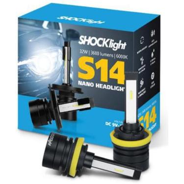 Imagem de Kit Lâmpada Super Led Nano Headlight H11, 6000K, 3600 Lm