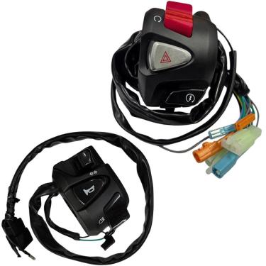 Imagem de Punho Partida Cb500 Chave Luz Titan Fan 150 160 Lampejador