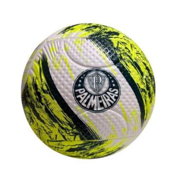 Imagem de Bola de Futebol Campo Palmeiras Neon Nº5 PVC/PU Oficial  Modelo 1879 -