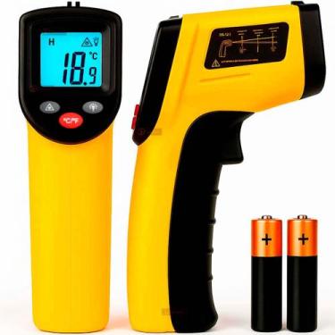 Imagem de Termômetro Digital Industrial Multiuso e Culinário Infravermelho Laser