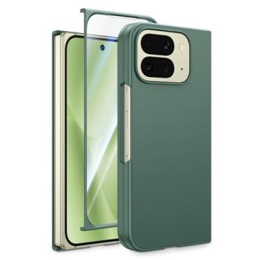 Imagem de VEGO Capa para Google Pixel 10 Pro Fold, Pixel 10 Pro Fold 2025, capa de corpo inteiro com [protetor de tela embutido] Capa rígida de policarbonato à prova de choque resistente a arranhões Slim Fit