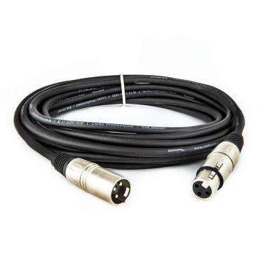 Imagem de Cabo Xlr Macho X Xlr Balanceado Profissional - 4 Metros