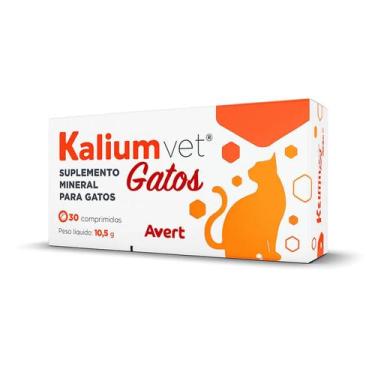 Imagem de Kalium Vet Gatos 200 mg  Suplemento Mineral de Citrato de Potássio par