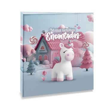 Imagem de Álbum De Fotos Infantil 60 Fotos 10X15 Rebites Ical 194