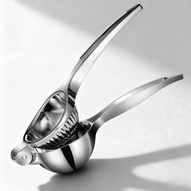 Imagem de Espremedor de limão avançado, grande resistente de limão, ferramenta de metal prensado à mão, máquina manual de prensa cítrica