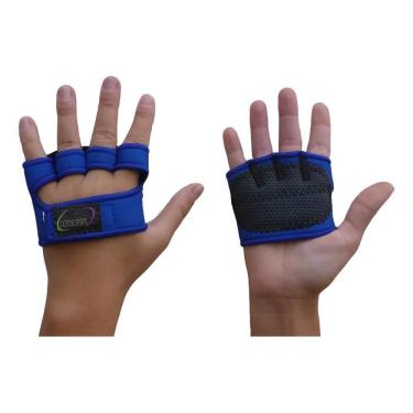 Imagem de Luva Rosa Palmex Feminino Neoprene - Musculação - Aca Azul M