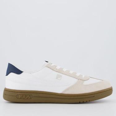 Imagem de Tênis Fila Tennis 88 T-Toe Branco e Marinho, 43