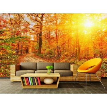 Imagem de Papel de Parede Paisagens Floresta 61 - 1,00 X 1,00 - Voce Decorando