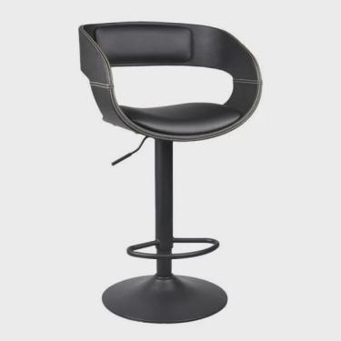 Imagem de Banqueta Alta com Encosto Base Disco Londrina Rivatti