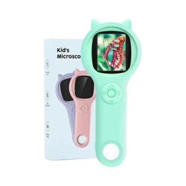 Imagem de Microscópio Digital Portátil Para Crianças, Brinquedo Educacional De C