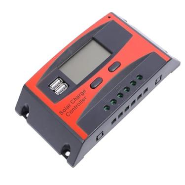 Imagem de Garosa Regulador de Painel Solar 12V 24V, Controlador Solar de Portas USB Com Gerenciamento de Carregamento de 3 Estágios para Uso Eficiente de Energia (80A)
