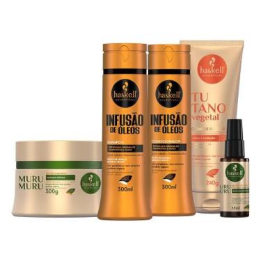 Imagem de Kit Adeus Ressecamento Haskell (6 Itens)