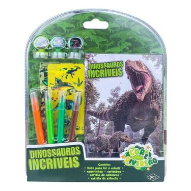 Imagem de Livro - Cor e diversão - Dinossauros