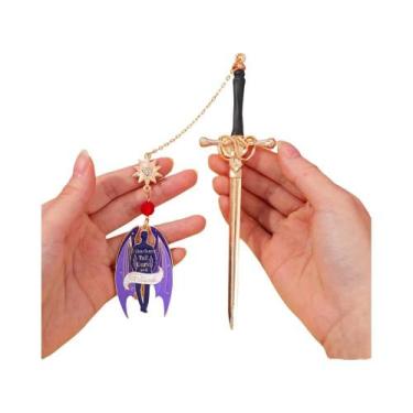 Imagem de Marcador De Livro Gótico De Horror Com Tema De Vampiro, Decorações De 