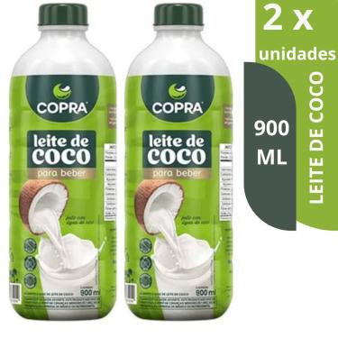 Imagem de Kit 2 - Leite De Coco Pronto Para Beber Copra 900ml
