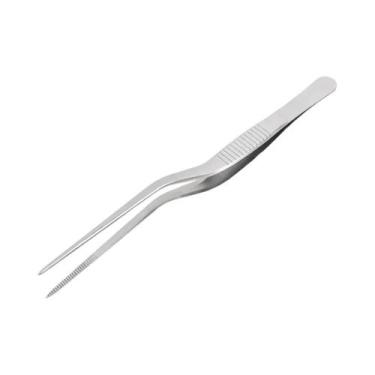 Imagem de Pinça De Cozinha Em Aço Inoxidável Para Churrasco, Utensílio Portátil 