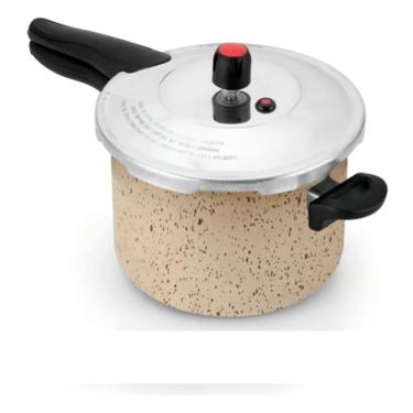 Imagem de Panela De Pressão Antiaderente 4,5 Litros Fechamento Externo