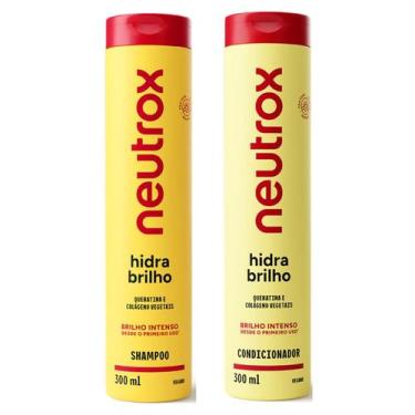 Imagem de Kit Neutrox Hidra Brilho Shampoo Condicionador 300ml