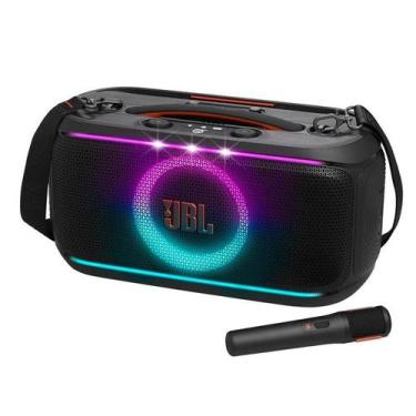 Imagem de Caixa de Som Amplificada JBL PartyBox OntheGo 2 100W Bluetooth com Mic
