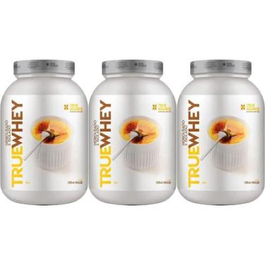 Imagem de Kit 3X True Whey Protein Hidrolisado e Isolado - 837g Vanilla Crème Br