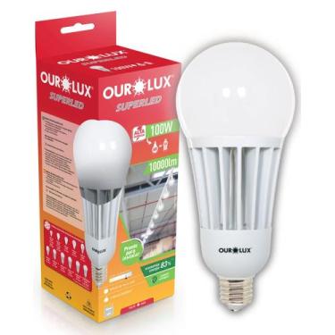 Imagem de Lâmpada de Alta Potência Ourolux 100W Biv 6500K E40