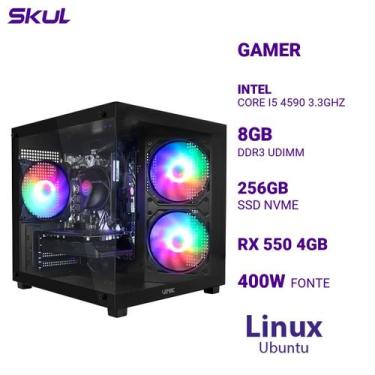 Imagem de Computador 5000 Core I5 4590 3.3ghz Memória 8gb Ddr3 Ssd 256gb Nvme Rx