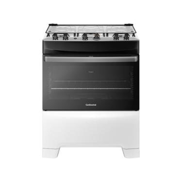 Imagem de Fogão 5 Bocas Continental Branco Automático com TOPLimpaFácil (FC5IB) 