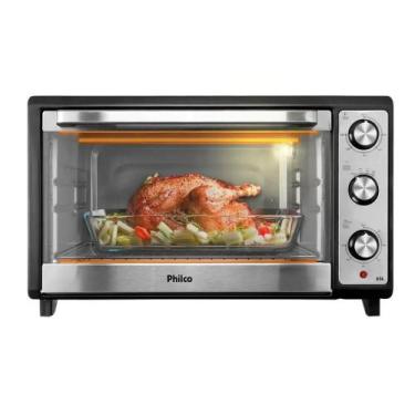Imagem de Forno Elétrico de Bancada Britânia 106101008 65L 2000W Dourador Preto 