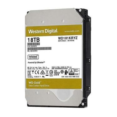 Imagem de HDD Servidor Western Digital Gold 18TB SATA 6GB/s 7200RPM 512MB 3.5" -